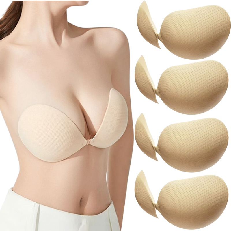 Strapless Bra Adhesive - Sutiã Adesivo Push Up com Almofadas
