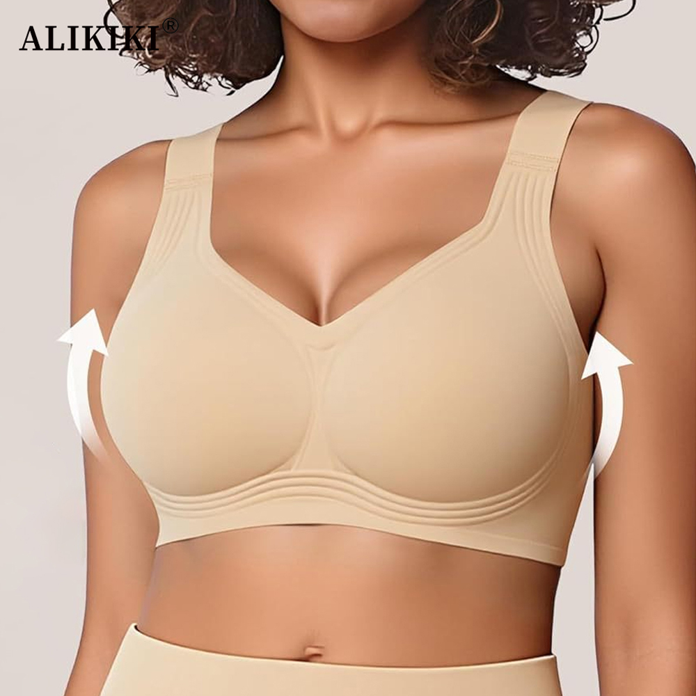 T Shirt Bra Seamless - Sutiã feminino sem costura, sem aro,