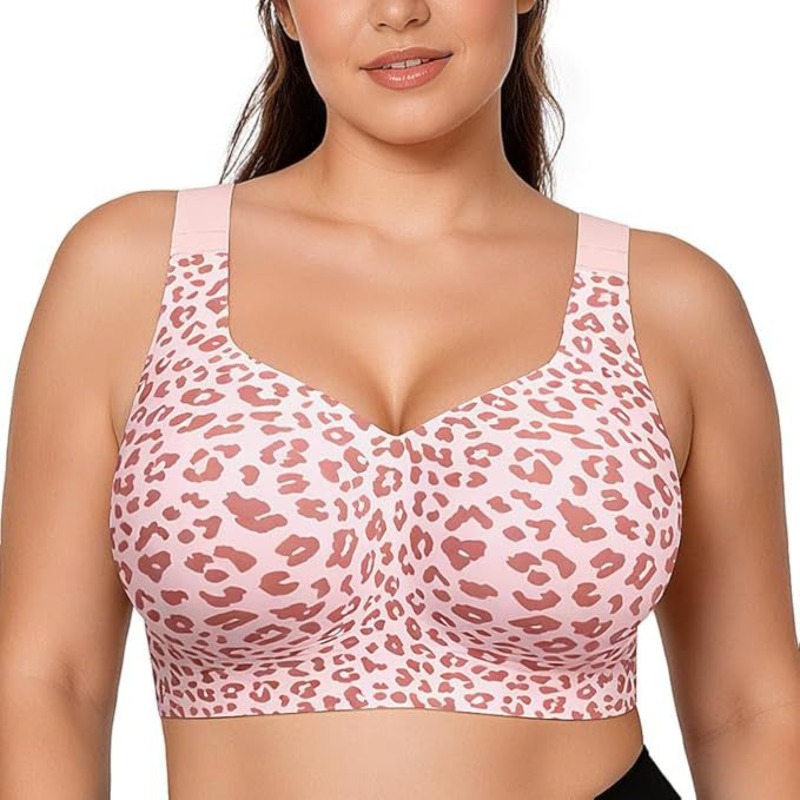 Underwire Bra Padded - Sutiãs Leopard Jelly sem aro, push-up,