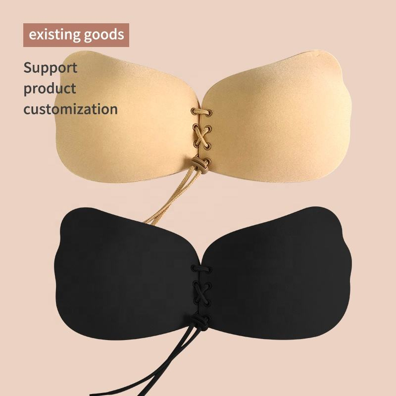 Strapless Bra Adhesive - Fita de silicone autoadesiva em formato
