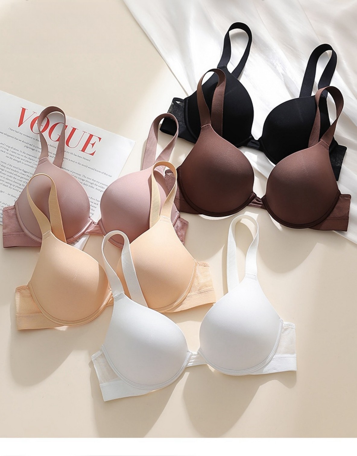 Demi Bra Balconette - 2025 feminino plus size push up