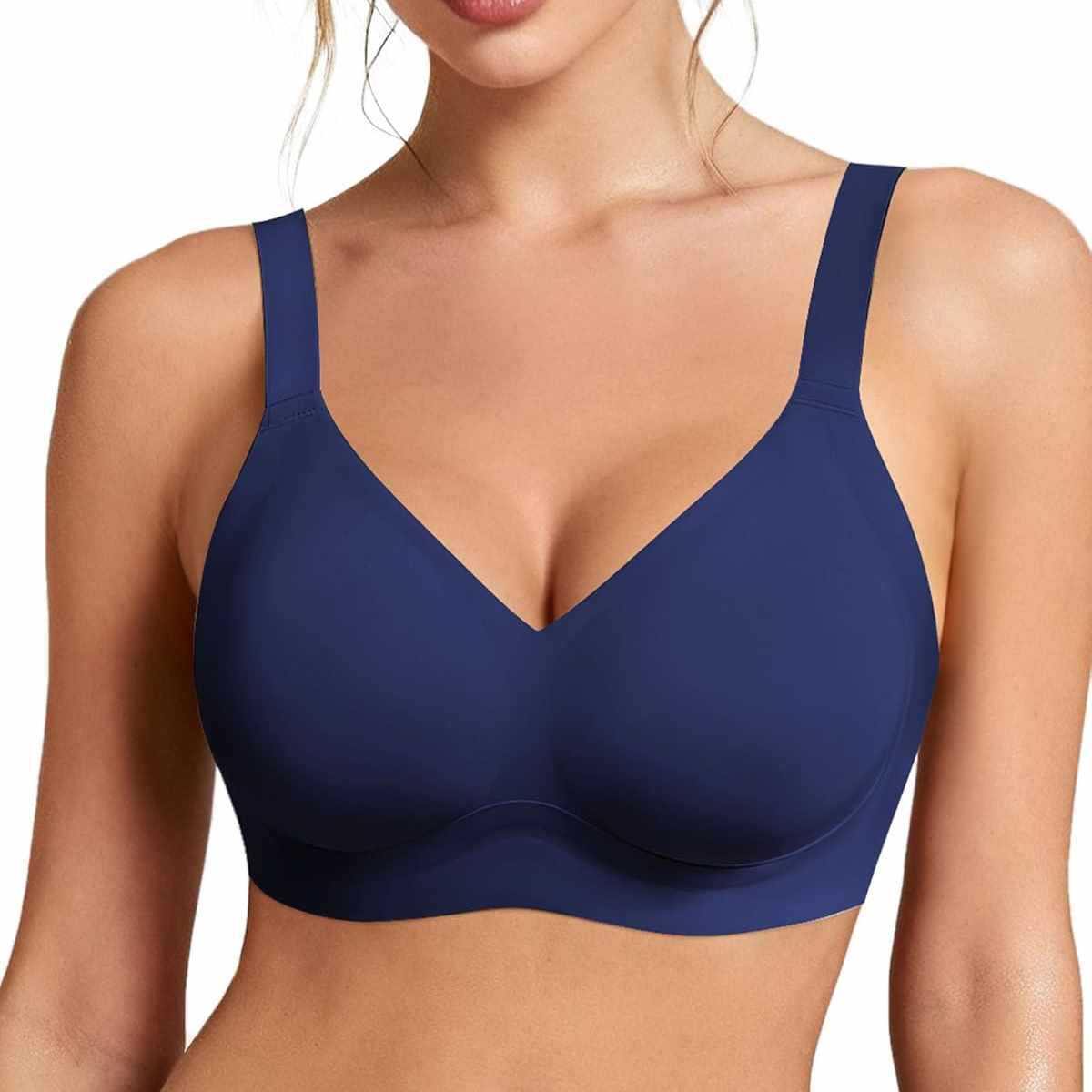 Wirefree Bra Comfort - Sutiã feminino sem costura, sem aro,