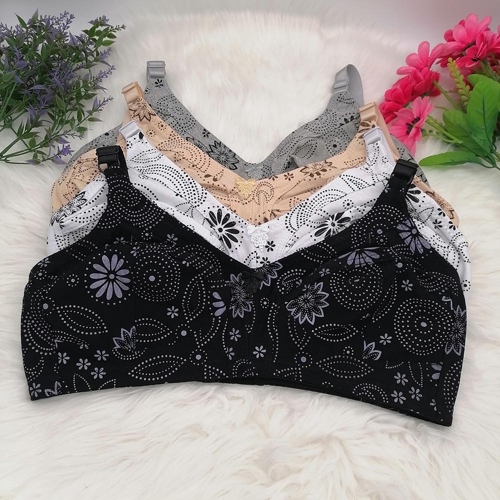 Full Coverage Bra - Sutiã feminino grande copo sem fio,