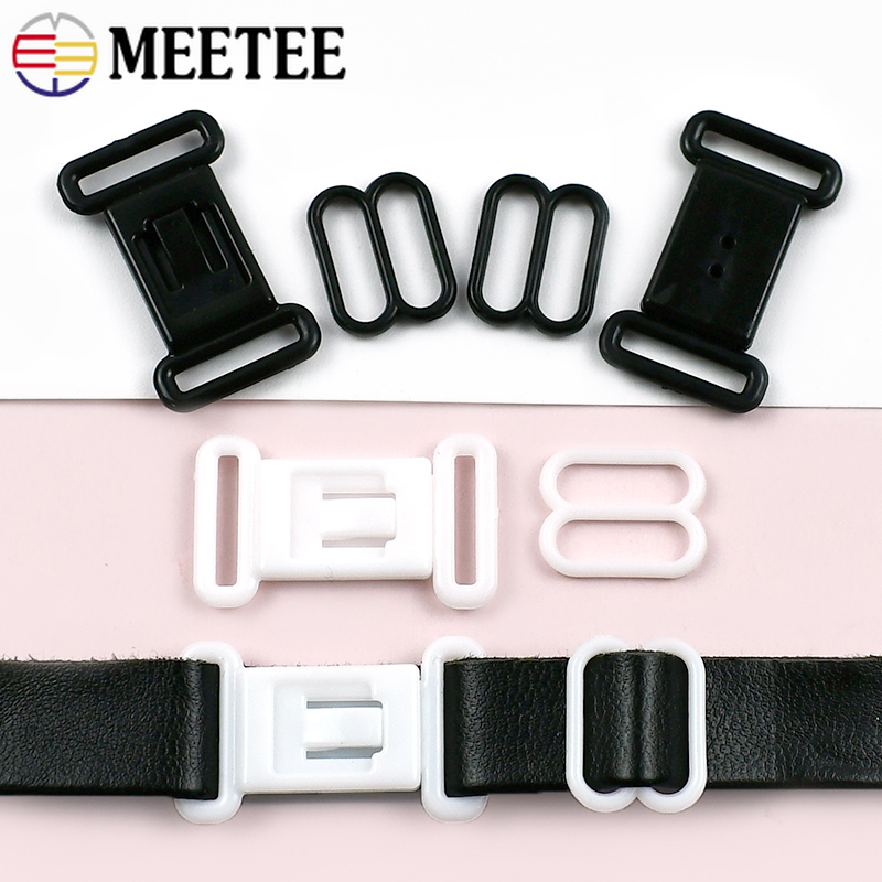 Nursing Bra Clip - 50/100 Peças Fivelas Plásticas Meetee para