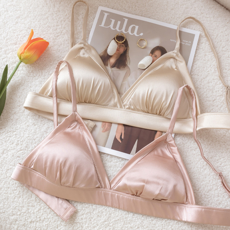 Sleep Bra Bralette - Bralettes para mulheres 93.8% sutiã de