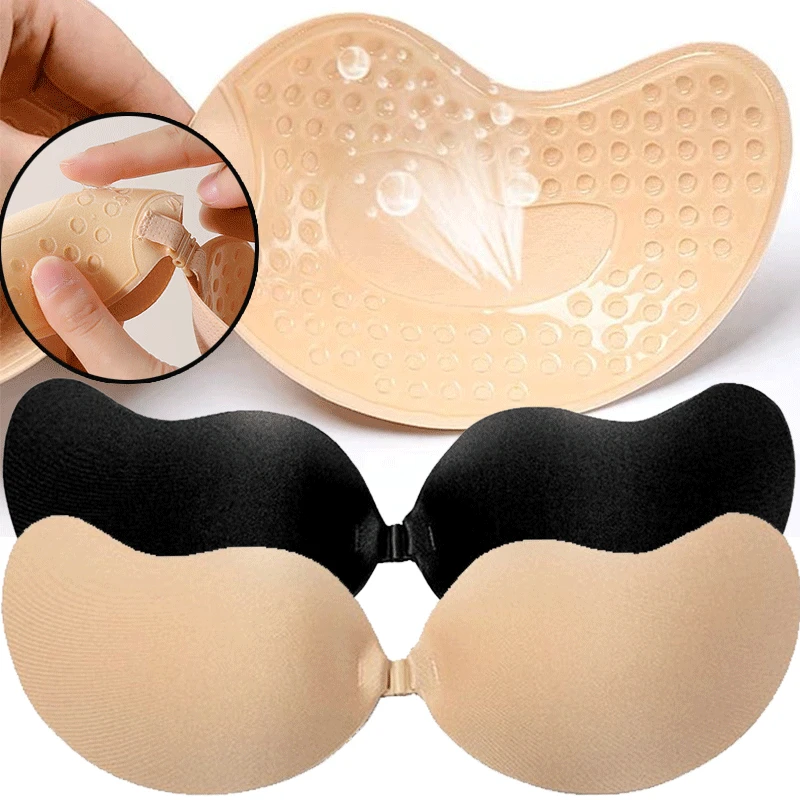 Strapless Bra Adhesive - Protetores de Mamilo Adesivos Reutilizáveis para