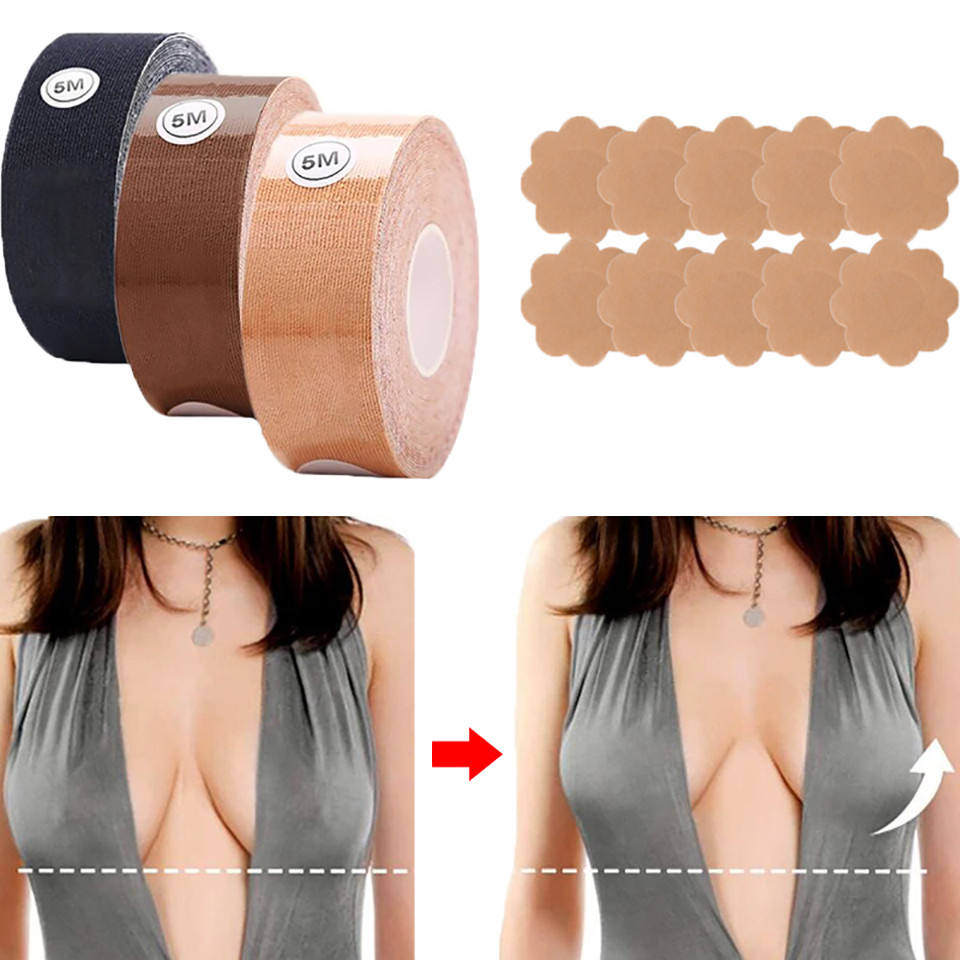 Fita Adesiva de Silicone Invis - Backless Bra Sticky avaliação e preço