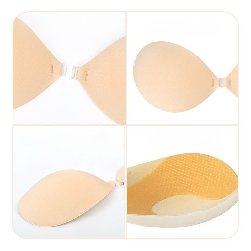 Sutiã Adesivo Push Up com Almo - Strapless Bra Adhesive avaliação e preço