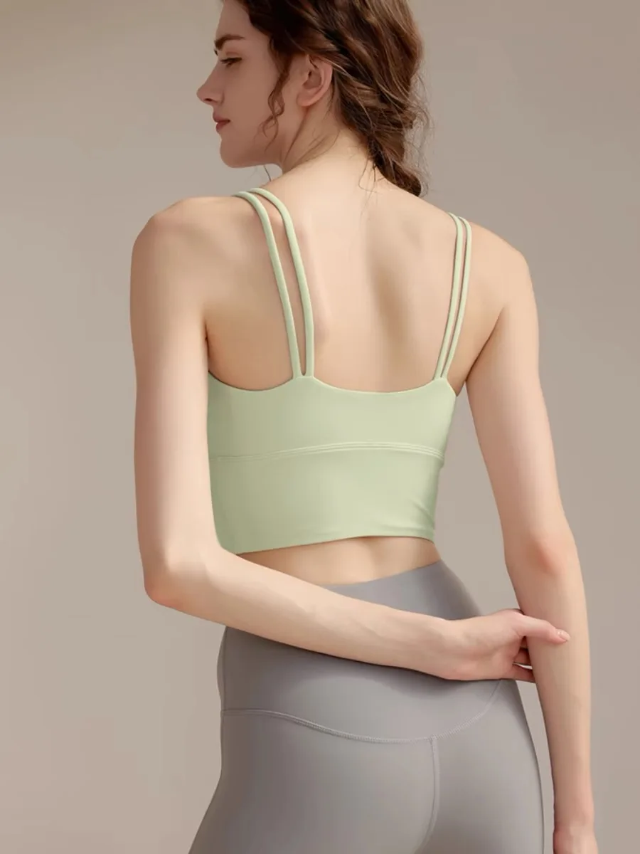 Colete de Yoga Respirável para - Sports Bra Racerback avaliação e preço