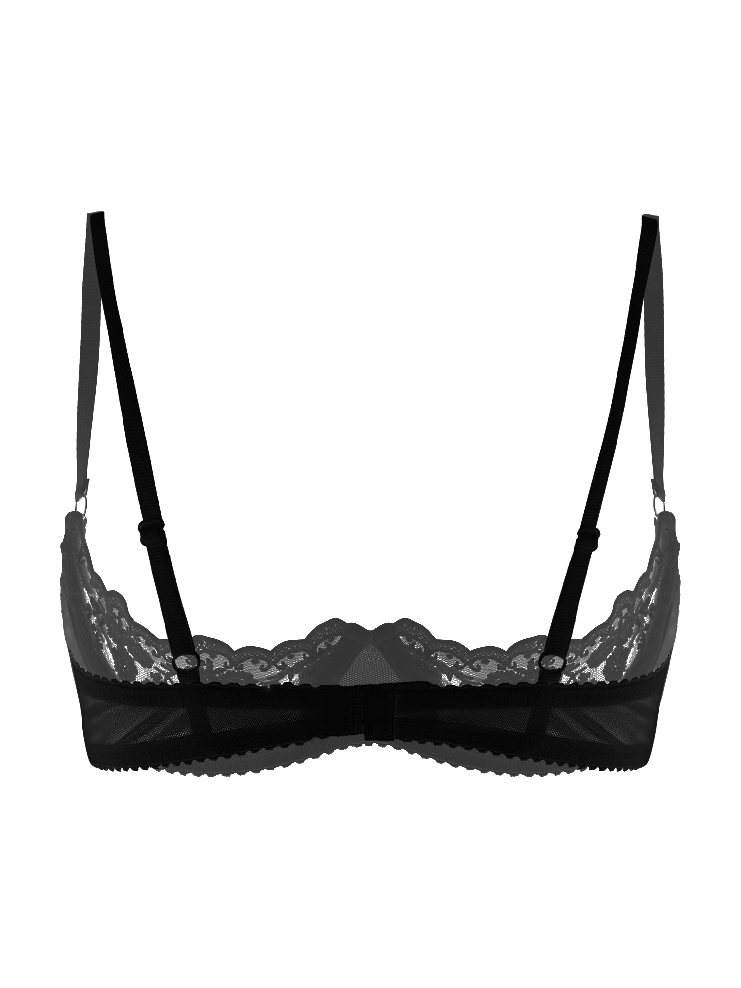 Sutiã Sexy Feminino com Copas  - Sheer Bra Lace avaliação e preço