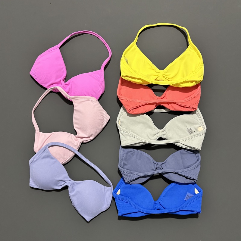 Sutiã esportivo com tiras, rou - Sports Bra Racerback avaliação e preço