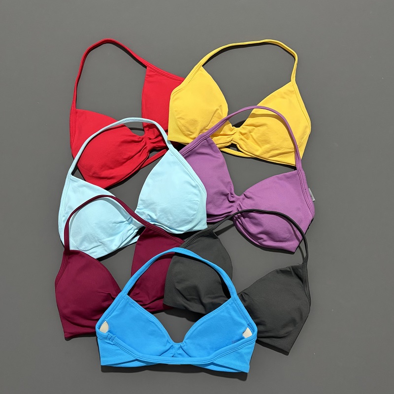 Sutiã esportivo com tiras, rou - Sports Bra Racerback avaliação e preço