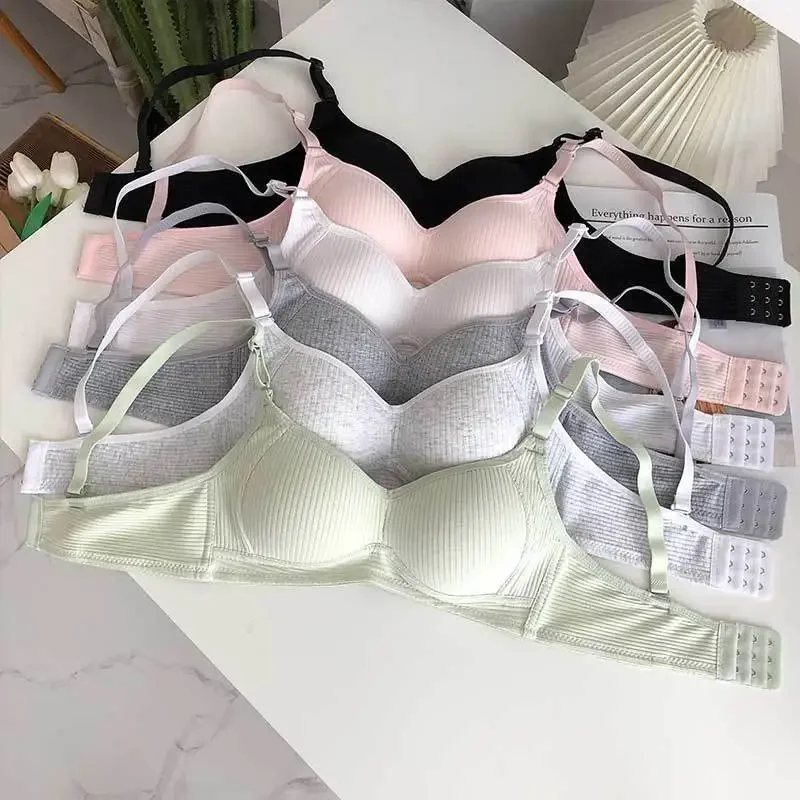Mulheres sem costura conjuntos - Cotton Bra Everyday avaliação e preço