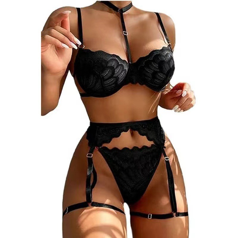 Toucheart sexy interessante ro - Lace Bralette Set avaliação e preço