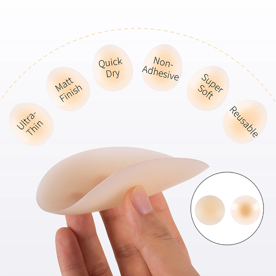 Sem cola auto adesivo mamilo c - Strapless Bra Adhesive avaliação e preço