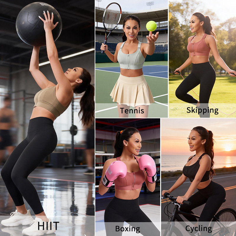 Sutiã Esportivo Feminino de Al - Plunge Bra Push Up avaliação e preço