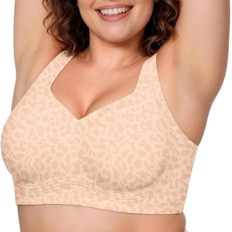 Sutiãs Leopard Jelly sem aro,  - Underwire Bra Padded avaliação e preço