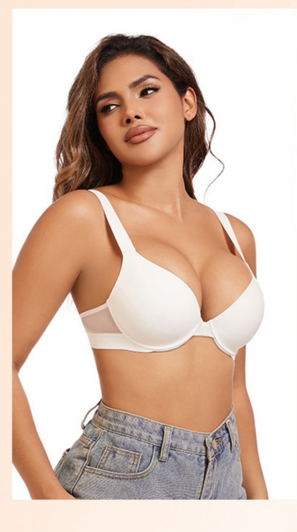 2025 feminino plus size push u - Demi Bra Balconette avaliação e preço