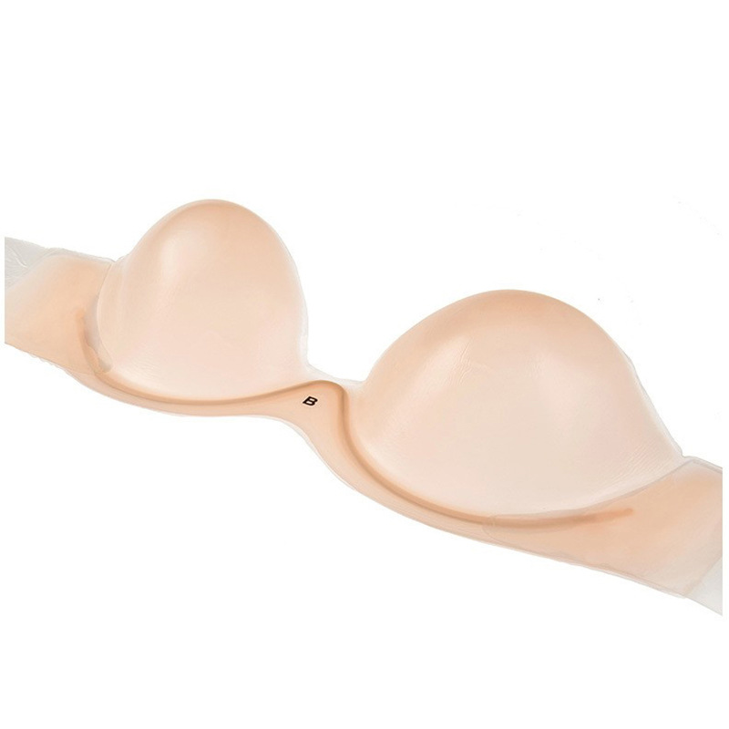 Plus size sutiã de silicone fe - Backless Bra Sticky avaliação e preço