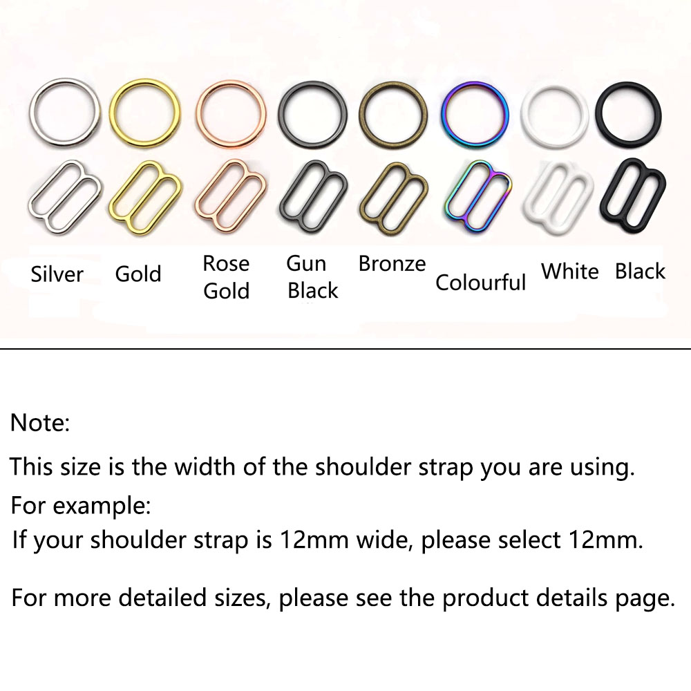 10 conjuntos de anéis de sutiã - Nursing Bra Clip avaliação e preço