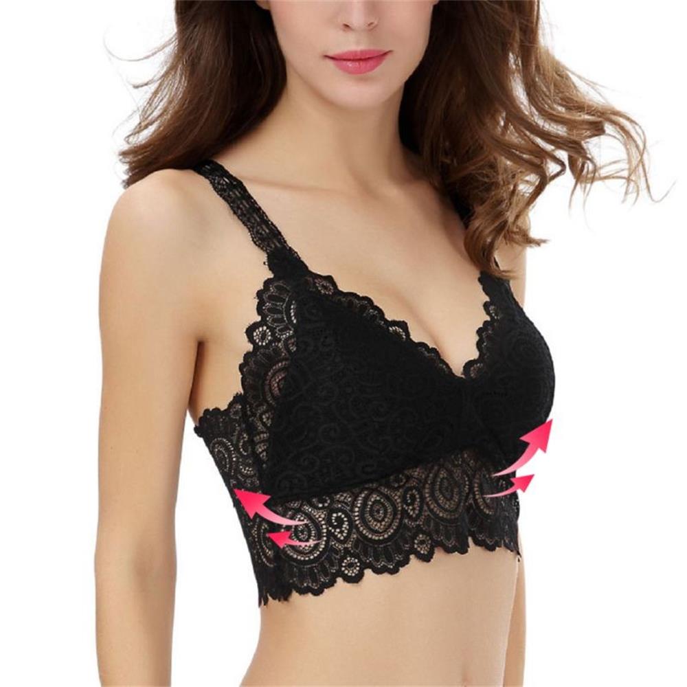 Verão feminino rendas algodão  - T Shirt Bra Seamless avaliação e preço