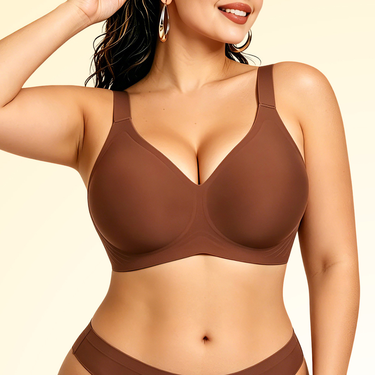 Sutiã Feminino Sem Costura com - Wirefree Bra Comfort avaliação e preço