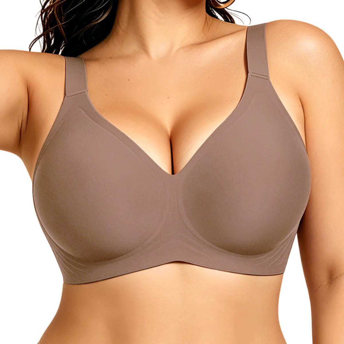 Sutiã Feminino Sem Costura com - Wirefree Bra Comfort avaliação e preço