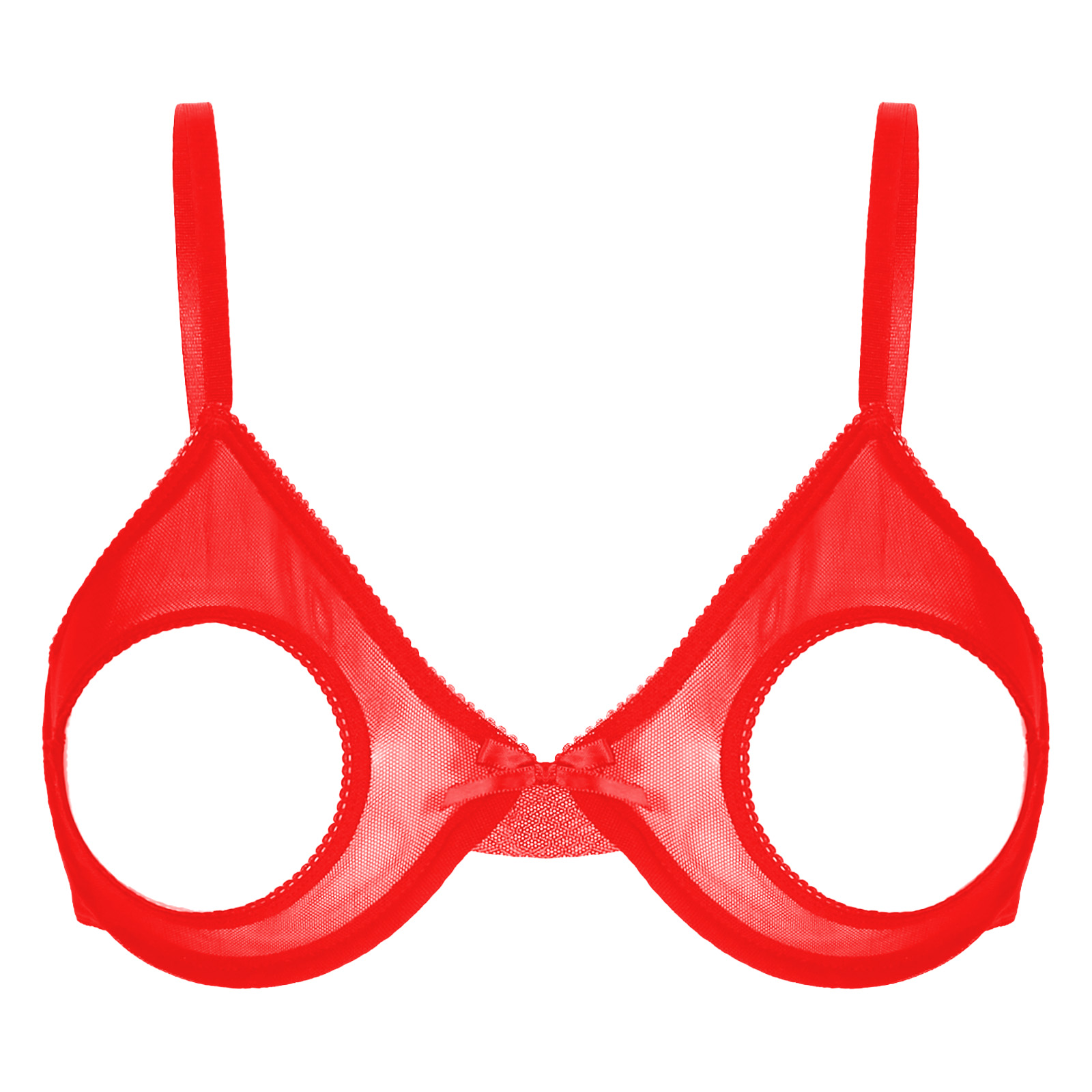 Sutiã Feminino de Renda com Ar - Demi Bra Balconette avaliação e preço